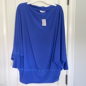 NWT- Women’s royal blue pullover top